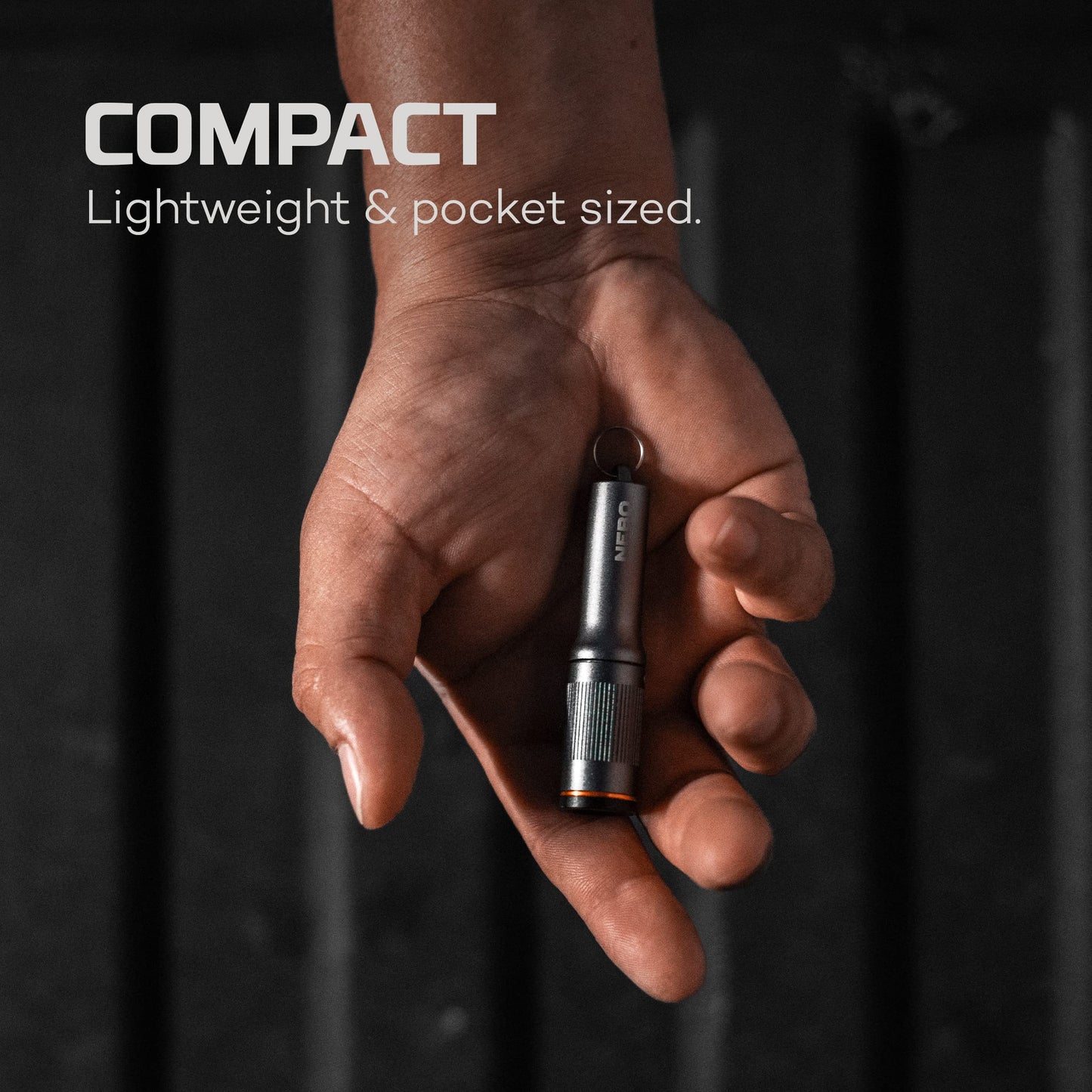 NEBO Columbo Keychain 100 Lumen LED Pen Light, Battery-Powered Mini Flashlight for Every Day Carry