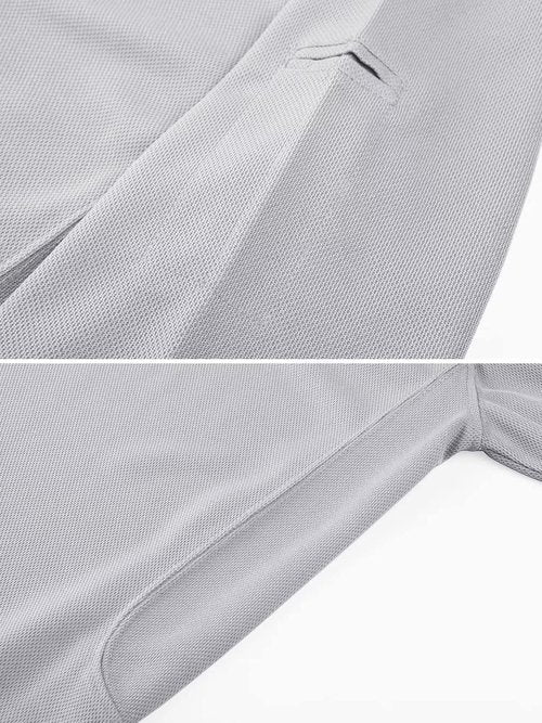MAGCOMSEN Men's Quick-Dry Tactical Polo Shirt - Short Sleeve Performance Golf Jersey