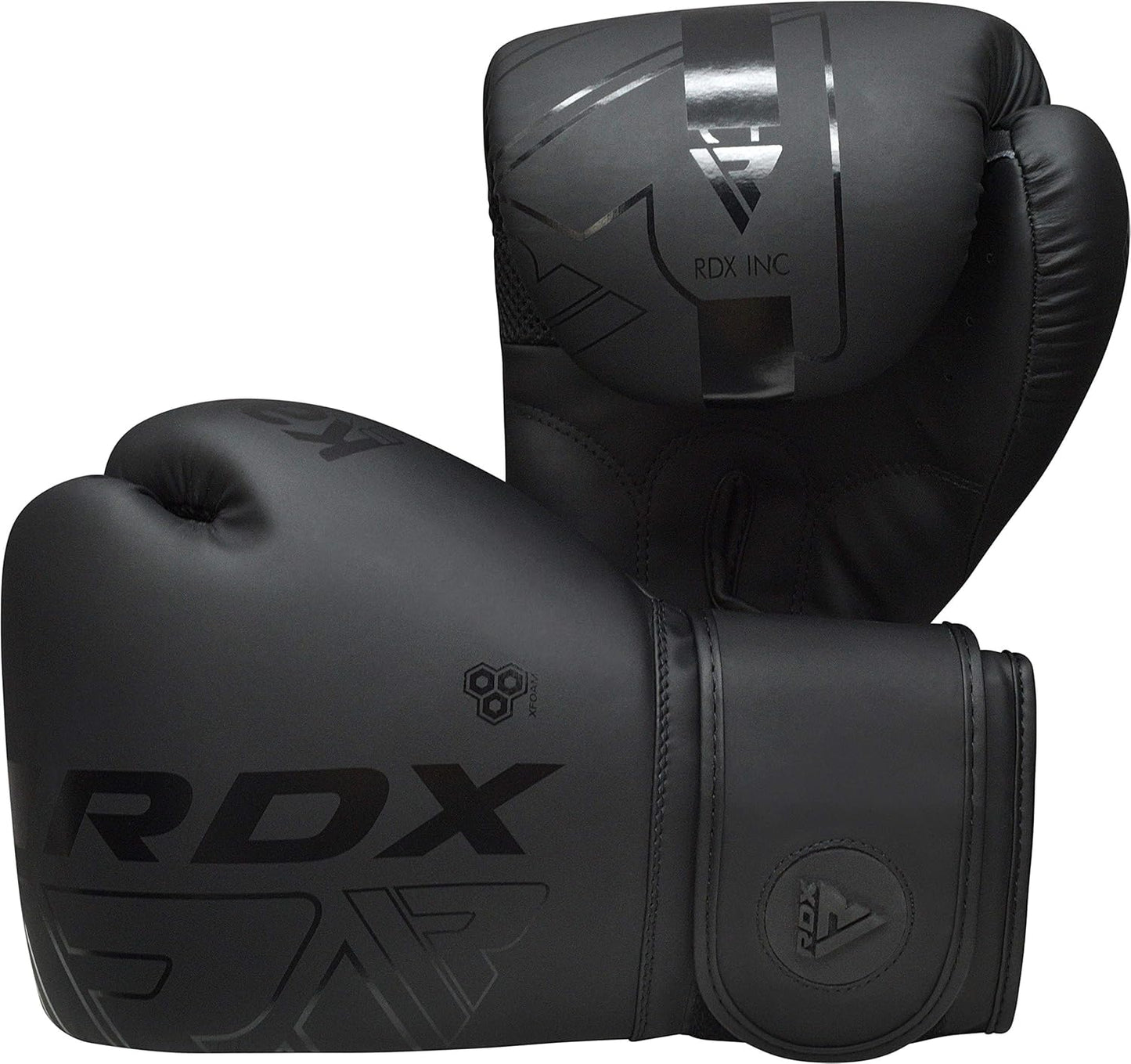 RDX Boxing Gloves - Pro Training & Sparring | Maya Hide Leather, Ventilated Palm, 8-18 Oz Options