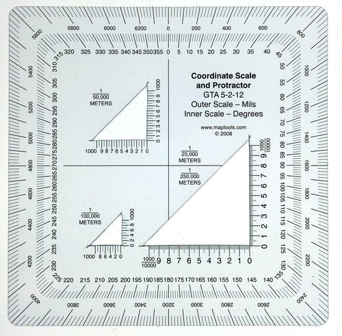 MapTools Military Style UTM/MGRS Coordinate Scale