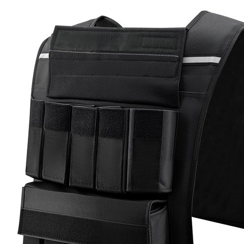 Liveet Adjustable Weighted Vest for Men Women, 20lb Weight Vest with 20 Removable Weights