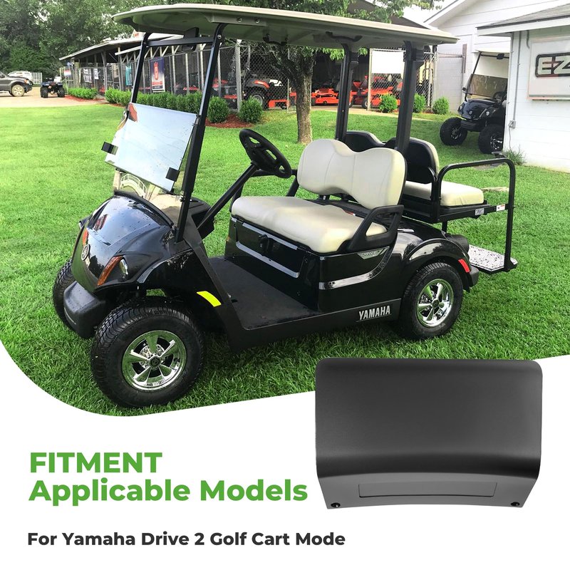 10L0L Golf Cart Rear Access Panel for Yamaha Drive 2 (2017-up), Replaces OEM#JW1-K8151-00-00