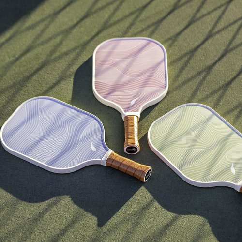 Inscribe Premium Pickleball Paddle – Lightweight, Durable Honeycomb Core, Vibrant Fiberglass Surface, Comfort Grip for Fun & Pro Play (Baby Blue)