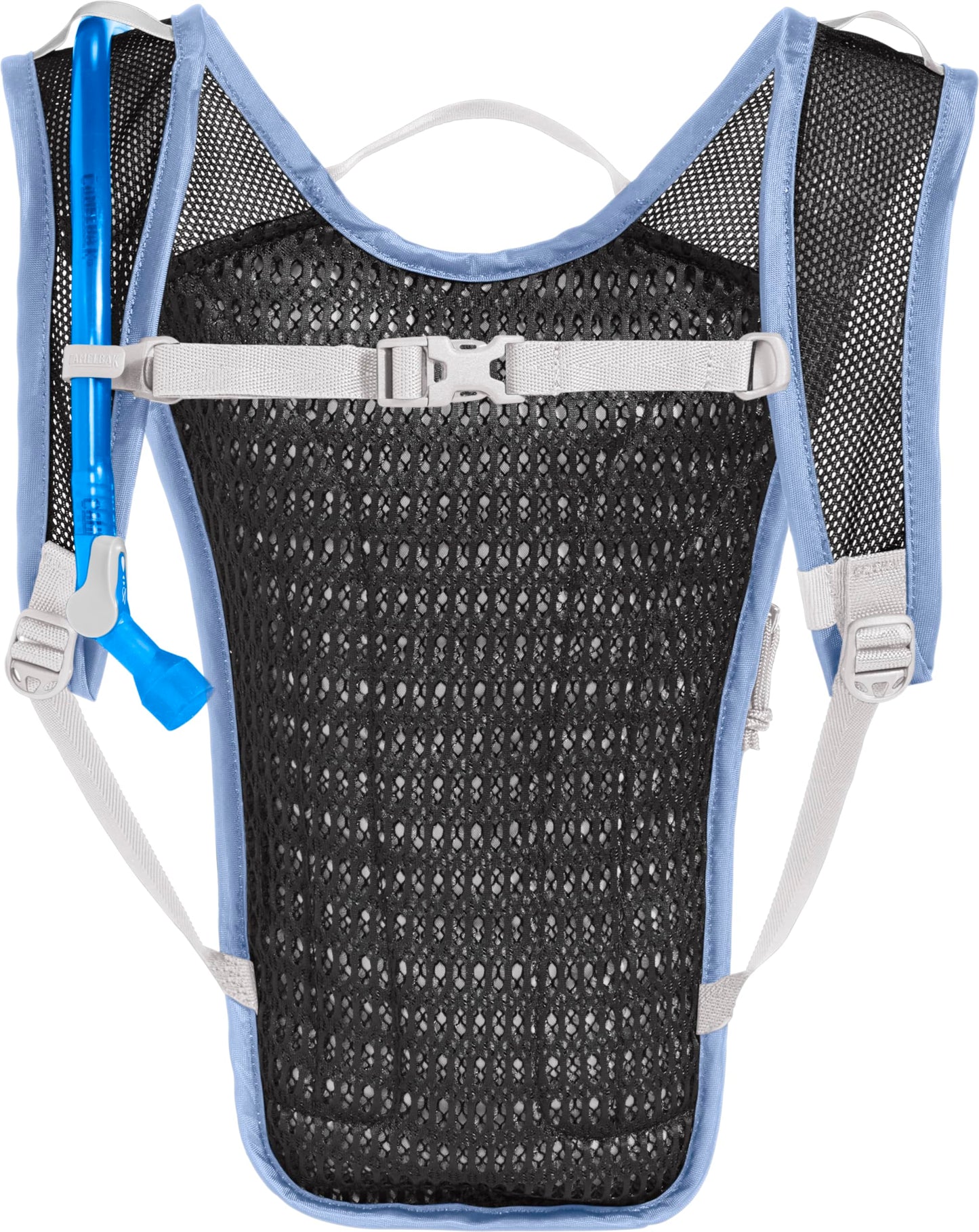 CamelBak HydroBak Light Bike Hydration Backpack, Ultra‑Light Low‑Profile Design with 50oz Crux Reservoir, Serenity Blue 2.0