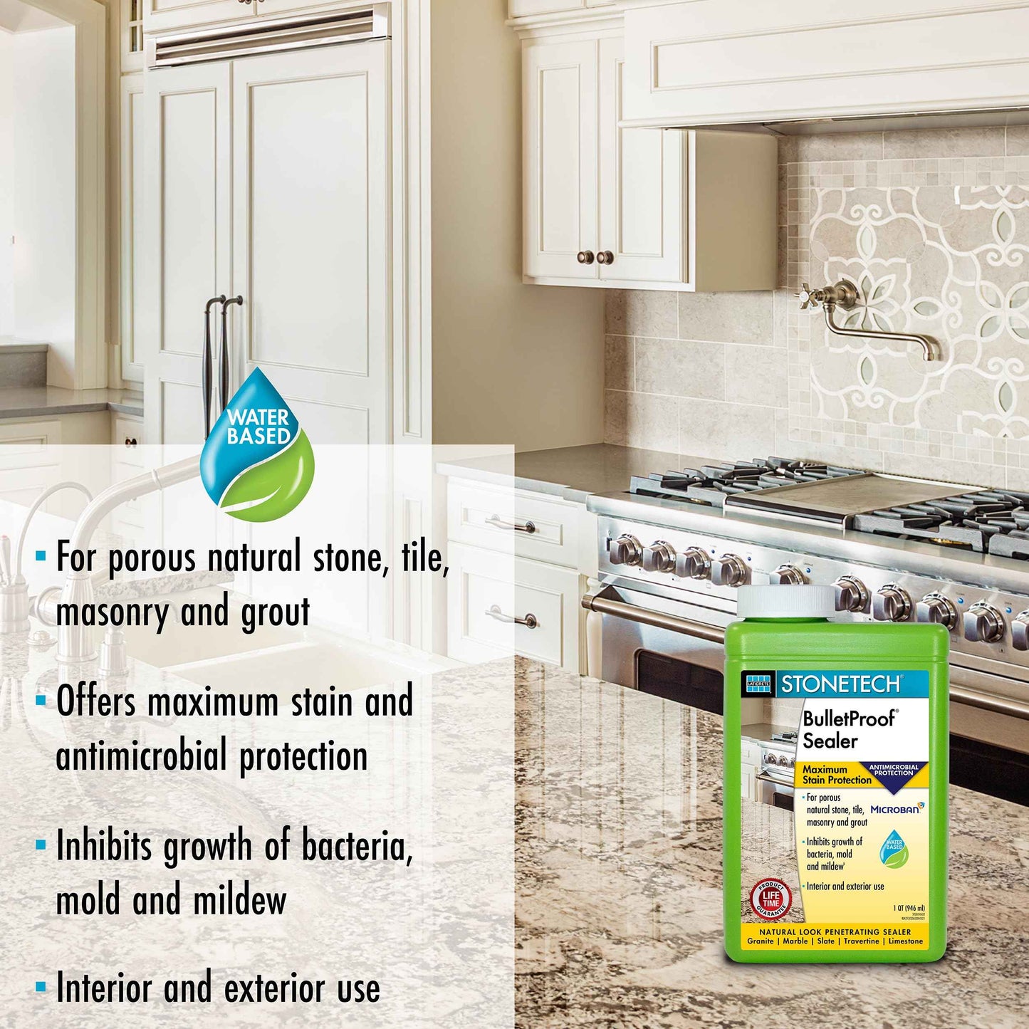 STONETECH Bulletproof Sealer, 1 Quart/32 OZ (946ML) Bottle