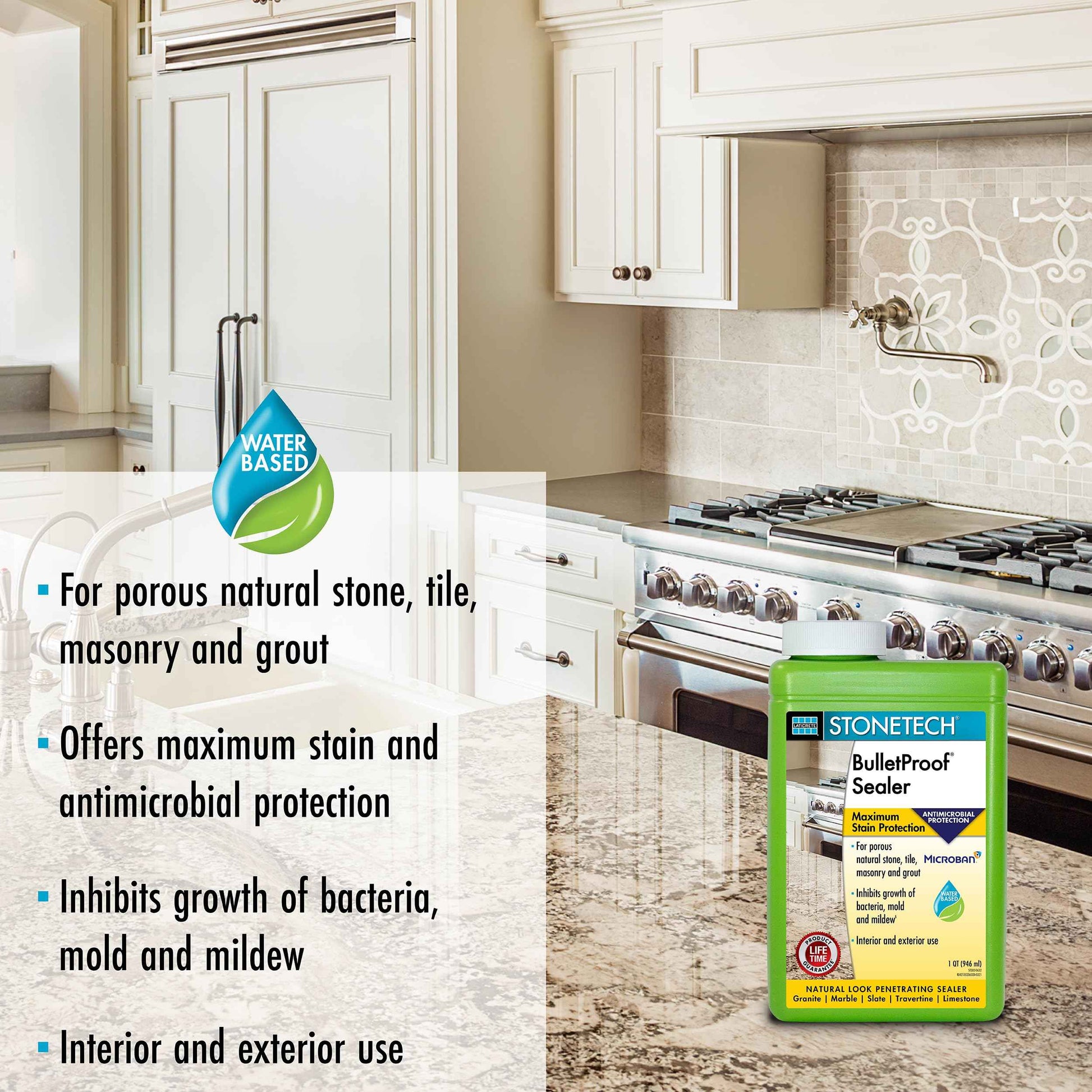 STONETECH Bulletproof Sealer, 1 Quart/32 OZ (946ML) Bottle