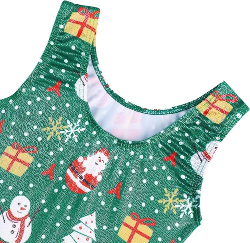 BAOHULU Toddler Girls' Gymnastics Leotard - Sparkle Embroidery One-Piece Biketard in Multiple Colors
