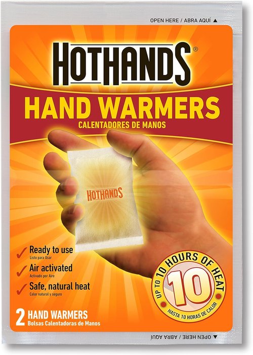 HotHands Hand Warmers - Natural Odorless Air Activated Warmers - 10 Hours of Heat - 40 Pair Pack