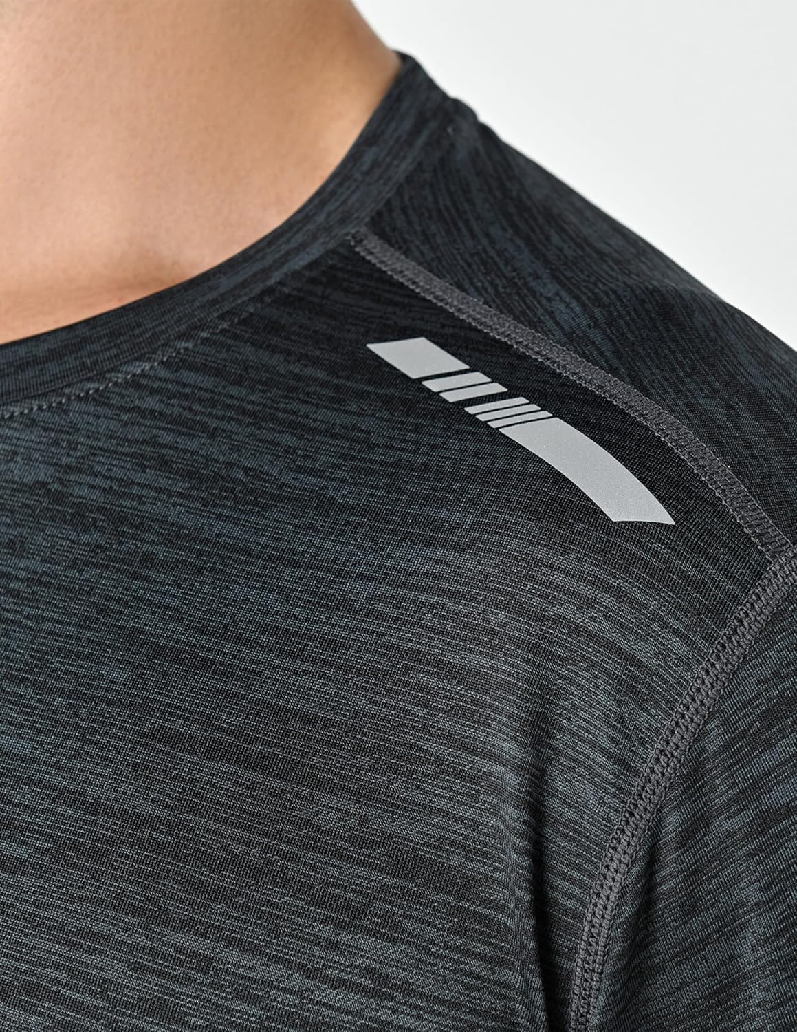 Skiennix Men's Dry Fit Long Sleeve T-Shirts - Lightweight Athletic Tops with Thumb Holes | 3 Pack