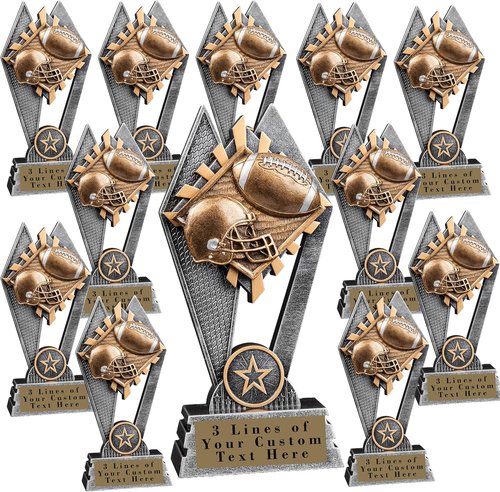 Express Medals 7-Inch Sun Ray Style Trophy Cup - Award for Champion Winners in Various Sports