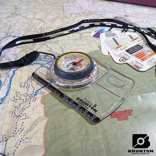 Brunton TruArc5 Baseplate Mapping Compass