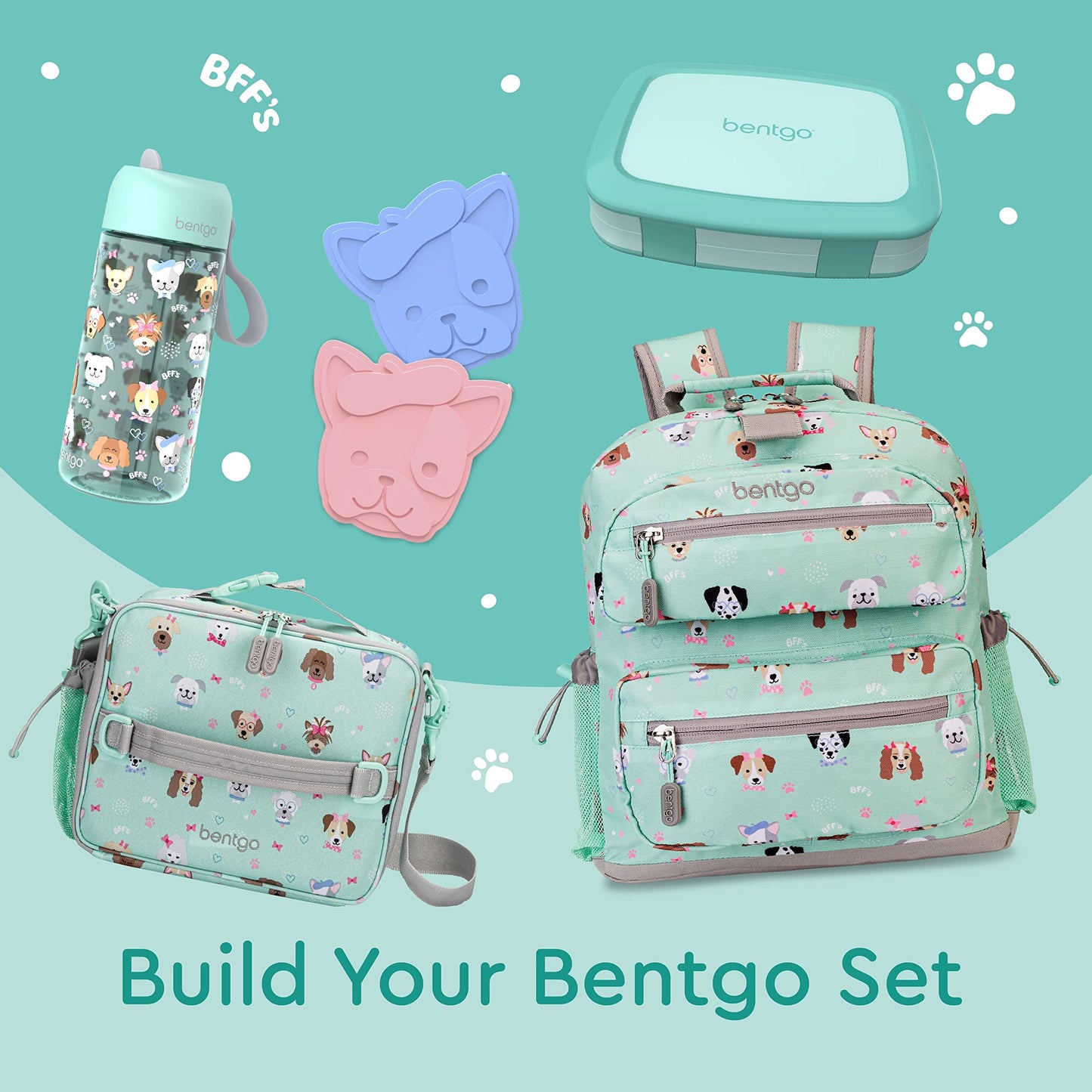 Bentgo Buddies Reusable Ice Packs for Kids
