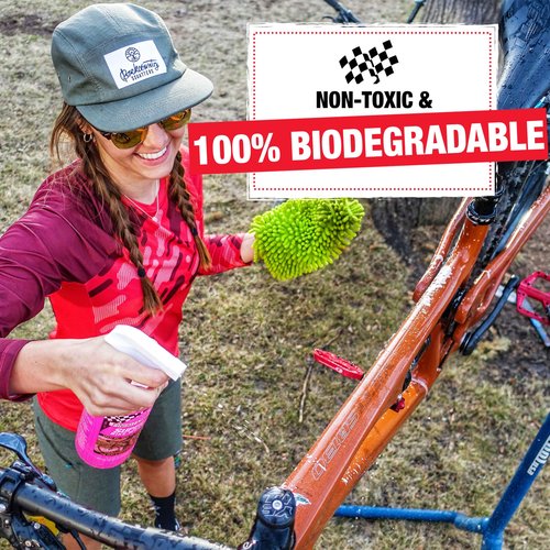 Finish Line Super Bike Wash – Professional Biodegradable Bicycle Cleaner with Advanced Cleaning Agents and Rust Inhibitors – Safe on All Components – Shop Size – 1 Gallon