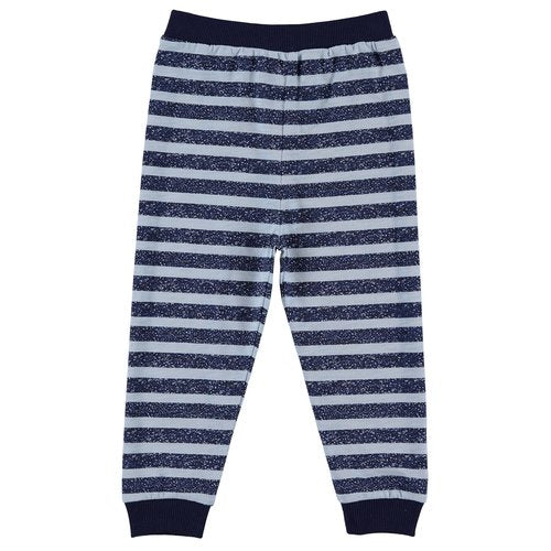 Cudlie 5-Pack Baby/Toddler Boys Jogger Pants - Lightweight Tapered Sweatpants - Lounge Jogger for Boys - 2T