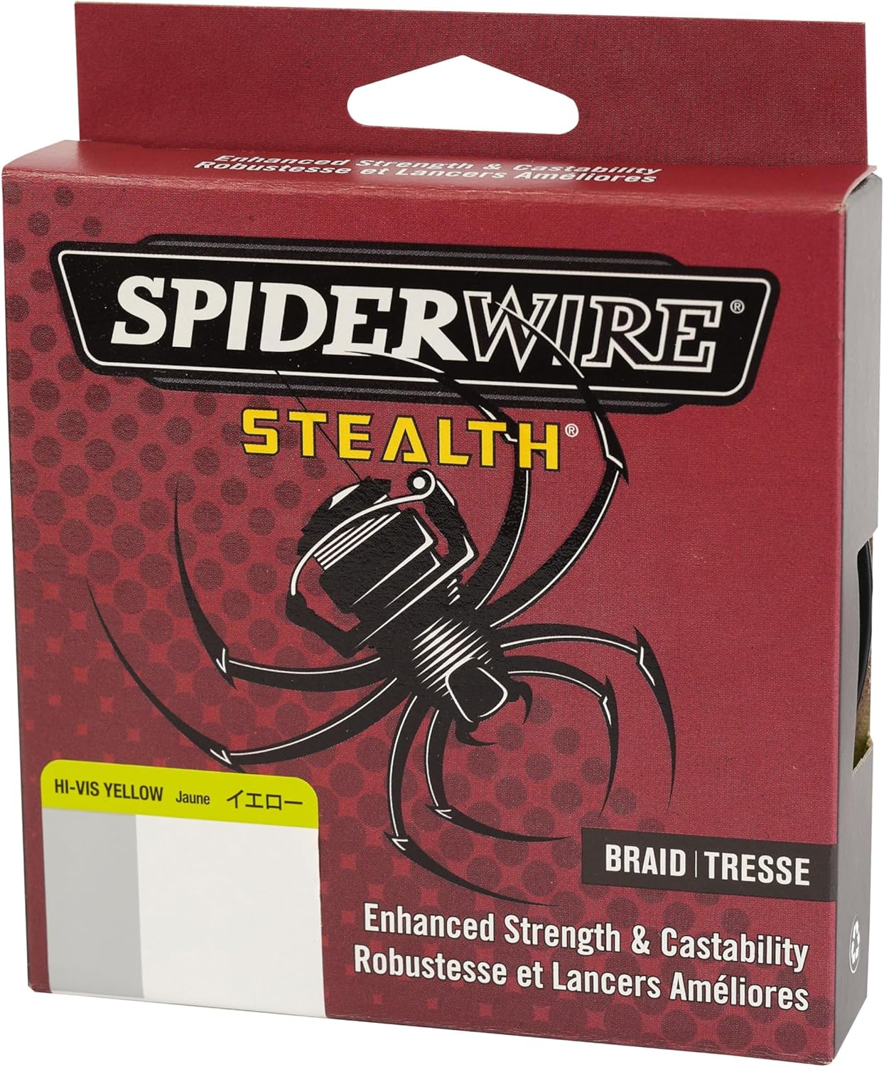 SpiderWire Stealth Braid Fishing Line - High Strength & Sensitivity | 150 Yards, Green