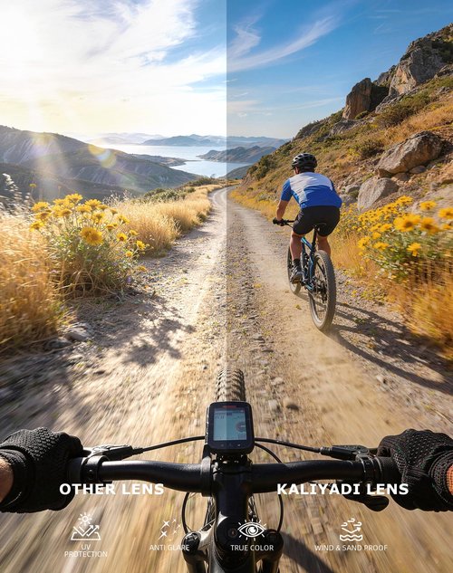 KALIYADI Polarized-Sunglasses-Men Sports Mens-Sunglasses Women: Sun Glasses with UV400 for Running Cycling Golf Fishing