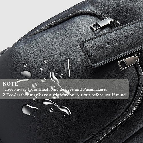 CCW Sling Bag | Magnetic Closure Casual EDC Bag for Fast Access | Concealed Carry Crossbody for Men & Women - Black