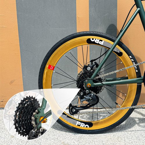 FOMAS Bike Cassette 8 Speed 11-32T Cassette Sprockets for Mountain Bike Road Bike Electric Bike
