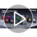 Card Deck Box for Magic: The Gathering - Holds 100+ Cards, Waterproof
