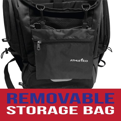 Athletico Swim Backpack - Versatile Swim Bag With Wet & Dry Compartments | Ideal for Swimming, Beach & Camping