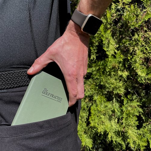 The Golf Practice Journal: Maximize Your Practice, Track Progress, and Elevate Your Golf Game with Research-Backed Strategies, Stylish Leather Design, Track Club Yardages