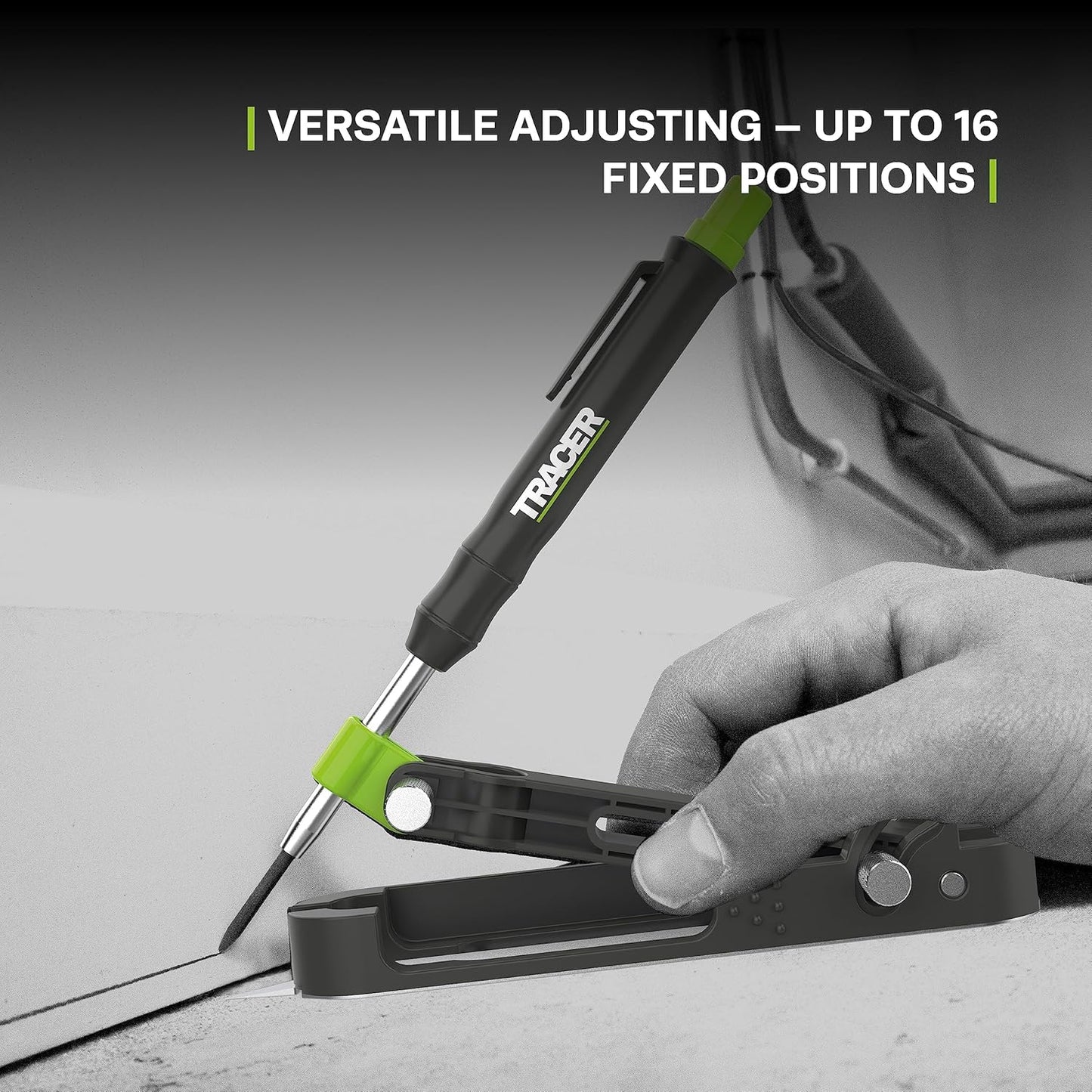 Tracer ProScribe Multi-Function Tool with Deep Hole Pencil & 6X Lead Holster