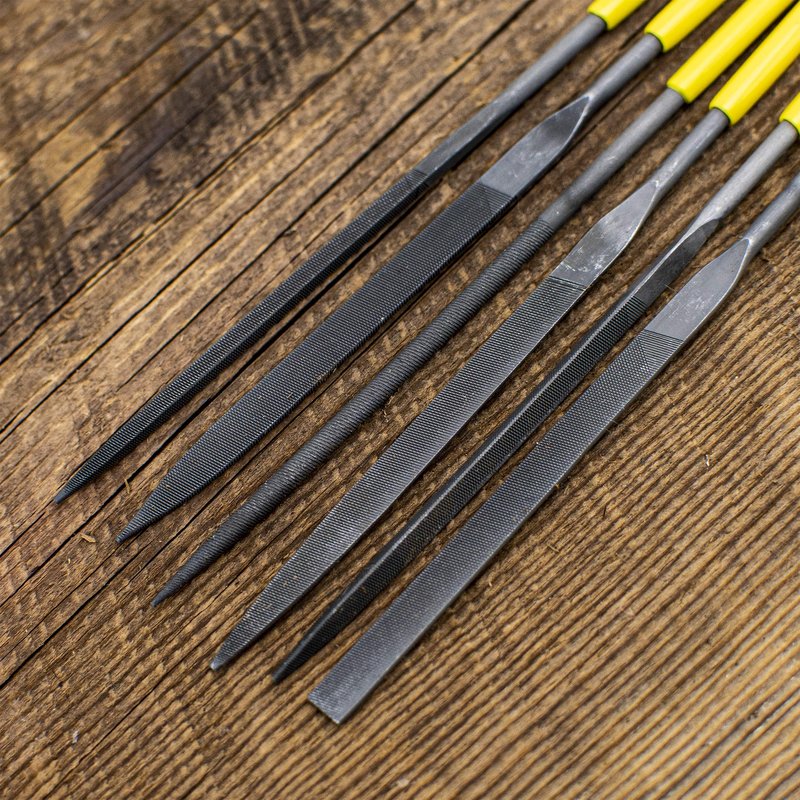 Otis Technology Pro Gunsmithing File Set, Black/Yellow, FG-934