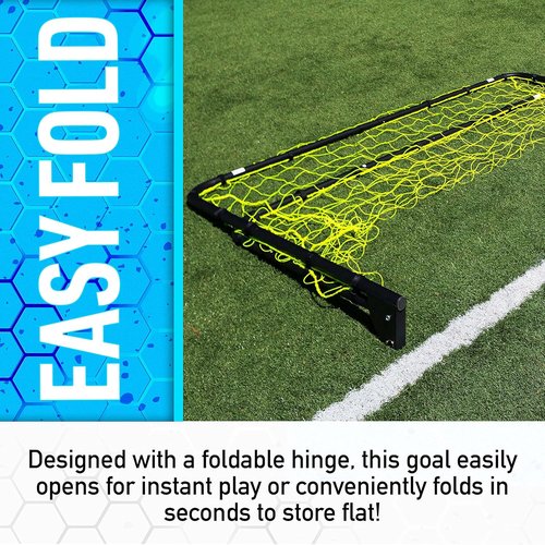 Franklin Sports Competition Soccer Goals - Portable Steel Goals for Backyard Play - Adult & Youth Sizes Available