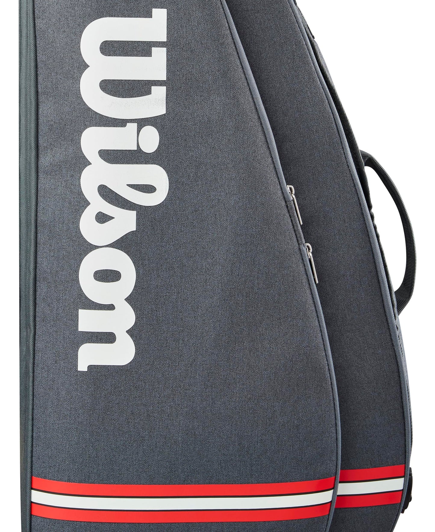 WILSON 2025 Tour Tennis Racket Bag - Black/Red/White, Holds up to 6 Rackets