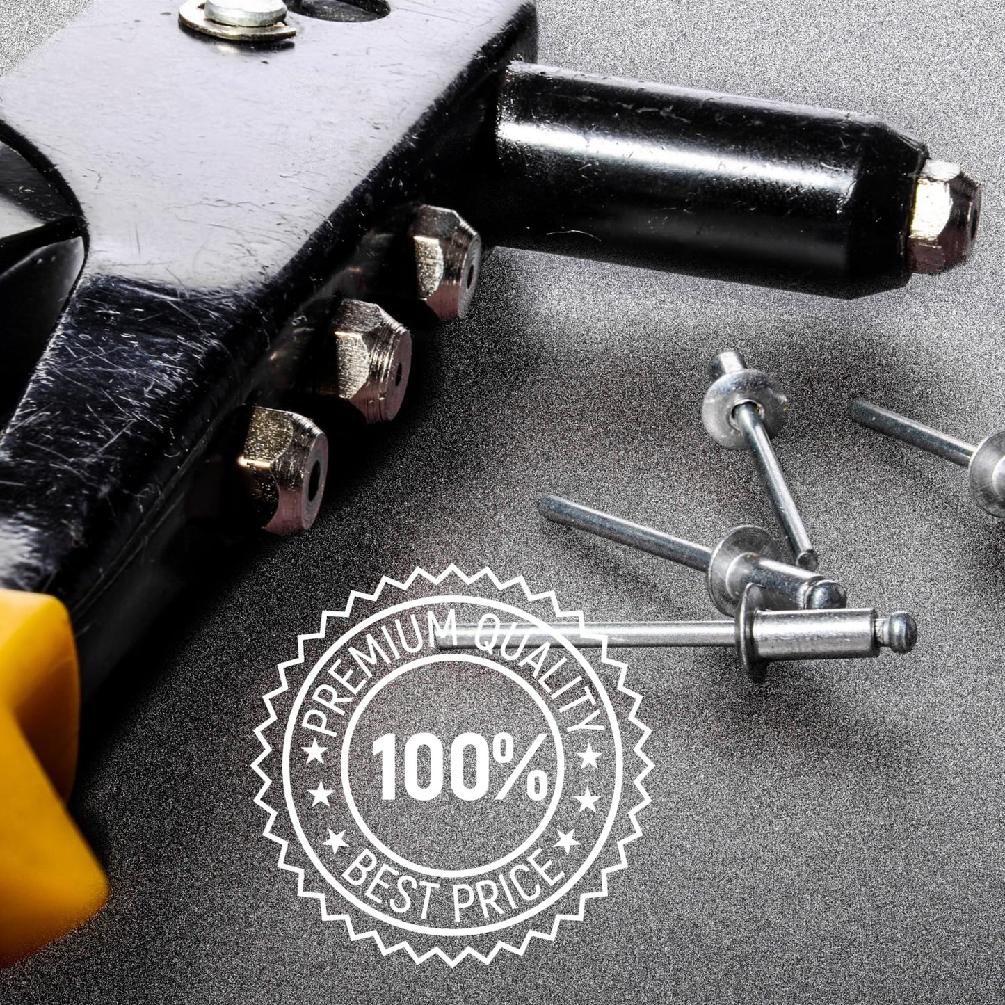 100PCS Large Flange Aluminum Pop Rivets 3/16" x 1/2" Dome Body Blind Rivet Set for Sheet Steel Duct Work Marine Long Pop Rivets with Big Head Steel Mandrel Aluminum Boat Rivets