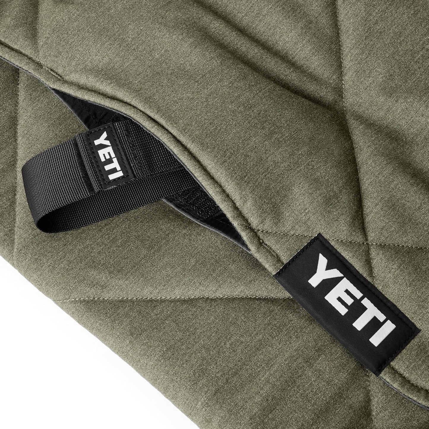 YETI Lowlands Blanket - Cozy Small Size in Olive Green for Ultimate Comfort