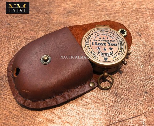 Brass Compass Gift to My Son Compass,My Son,to My Son,Son from Dad,Gift for Son,Father Son Gift,Mother Son Gift,Love Mom,Son from Mom, Love Dad, to My Brother, to My Sister (to My Brother)