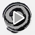 Monotre 3.9ft 5-Digit Resettable Bike Chain Lock - Keyless Anti-Theft for Bicycle, Motorcycle, Scooter (Black)