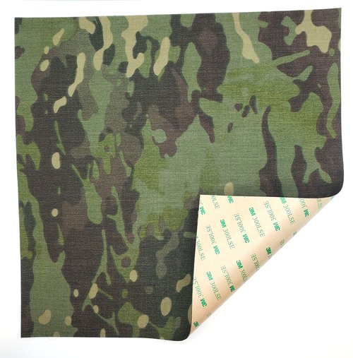 Dangerfield Arms TackGear Wrap Multicam Cordura Adhesive Wrap 500 Denier 12" x 12" Adhesive Back for kydex and Other Items (Multicam Tropic)