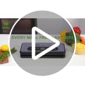 DSKiley Grey Vacuum Sealer Machine for Food Preservation, 80kPa Powerful Suction