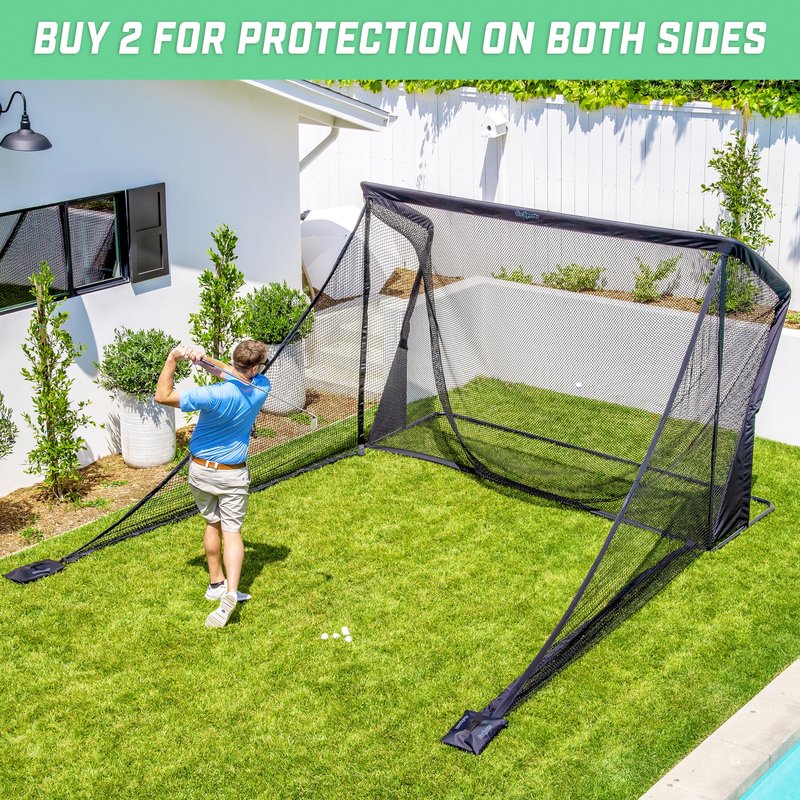 GoSports Elite Shank Net Golf Accessory - Compatible with GoSports Elite Golf and Simulator Enclosure Nets