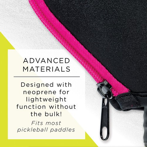 Franklin Sports Pickleball-X Pickleball Paddle Cover - Pink