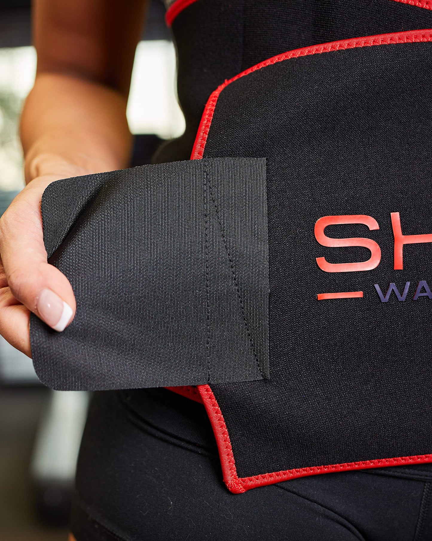 shrink Waist Trimmer - Sweat Band Waist Trainer for Women and Men; Workout Equipment for Home Workout and Gym Exercise; Waist Wrap Hourglass Body Shaper Black