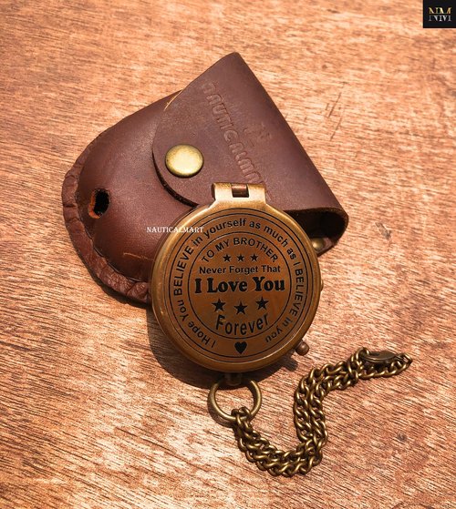 Brass Compass Gift to My Son Compass,My Son,to My Son,Son from Dad,Gift for Son,Father Son Gift,Mother Son Gift,Love Mom,Son from Mom, Love Dad, to My Brother, to My Sister (to My Brother)