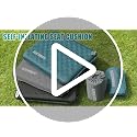 Self-Inflating Stadium Seat Cushion - Lightweight Portable Comfort