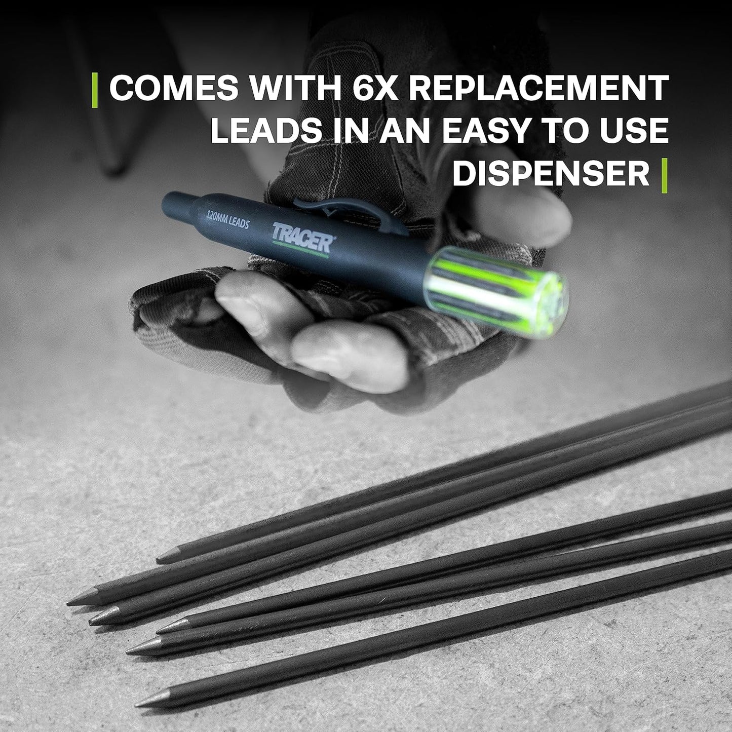 Tracer ProScribe Multi-Function Tool with Deep Hole Pencil & 6X Lead Holster