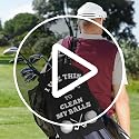 Golf Towel Accessories for Men - Black Clean My Ball