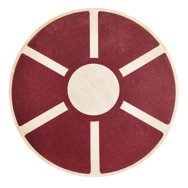 Elevon Balance Board, Wooden Wobble Board for Core Stability