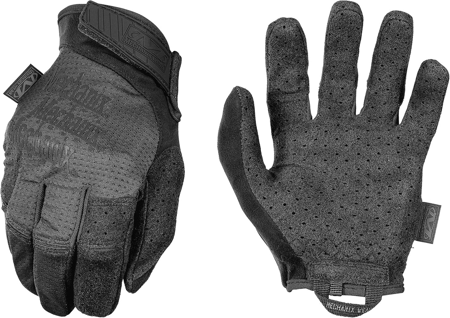 Mechanix Wear Tactical Gloves - Ventilated High-Dexterity Field Work Gloves - Touchscreen Compatible | XX-Large Covert Black