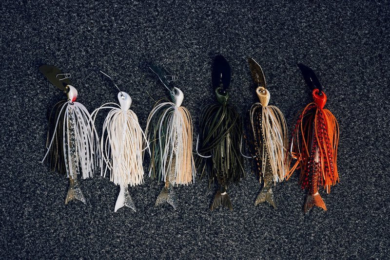Berkley Slobberknocker and Power Stinger Kit, Green Pumpkin, 1/2 oz., Innovative Design Drives Consistent Vibration Through Entire Trailer, Jig and Swimbait for Bass Fishing, Fusion19 Hook