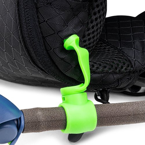 Rimrock Lumbar Hydration Hip Pack with 1.8L Intake ICE Insulated Water Reservoir, Fanny Pack Waist Bag Hiking Walking Running Jogging Camping. Men/Women Large Pack Design