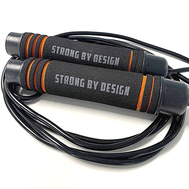 CRITICAL BENCH.COM Jump Rope – Adjustable, Tangle-Free Cable Rope with Comfortable Foam Handles, Ideal Jump Ropes for Fitness, Cardio, Speed Training & Home Workouts for Men & Women