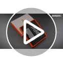 Kirenp Carbon Fiber All-in-One Cigar Lighter Set with V Cutter & Punch