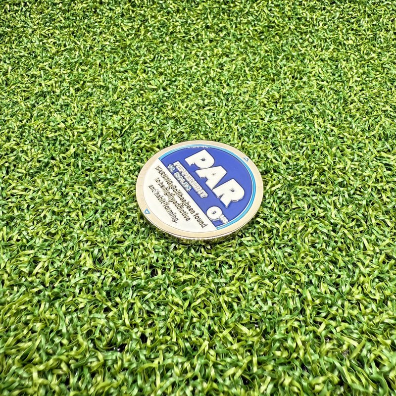 ChillCans PAR Golf Ball Marker - Premium Golf Accessories & Funny Golf Gifts for Men Women Golfers (Peppermint)