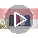 Tranqun Navy Blue Waterproof Outdoor Stadium Blankets 2 Pack, 78x55 Inches